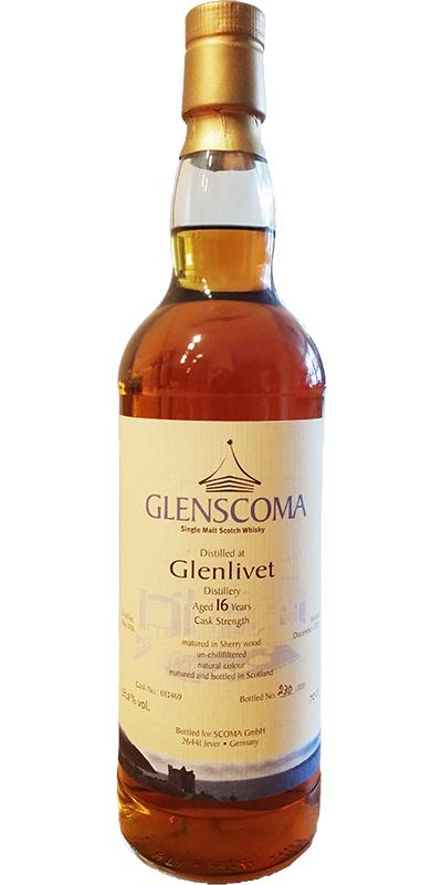 Glenlivet 1986 Gs Sherry Wood #013469 58.2% 700ml