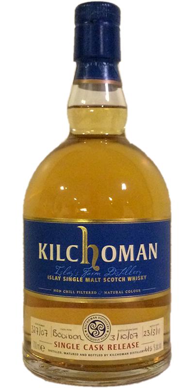 Kilchoman 2007 Single Cask for LMDW 327/07 61.8% 700ml