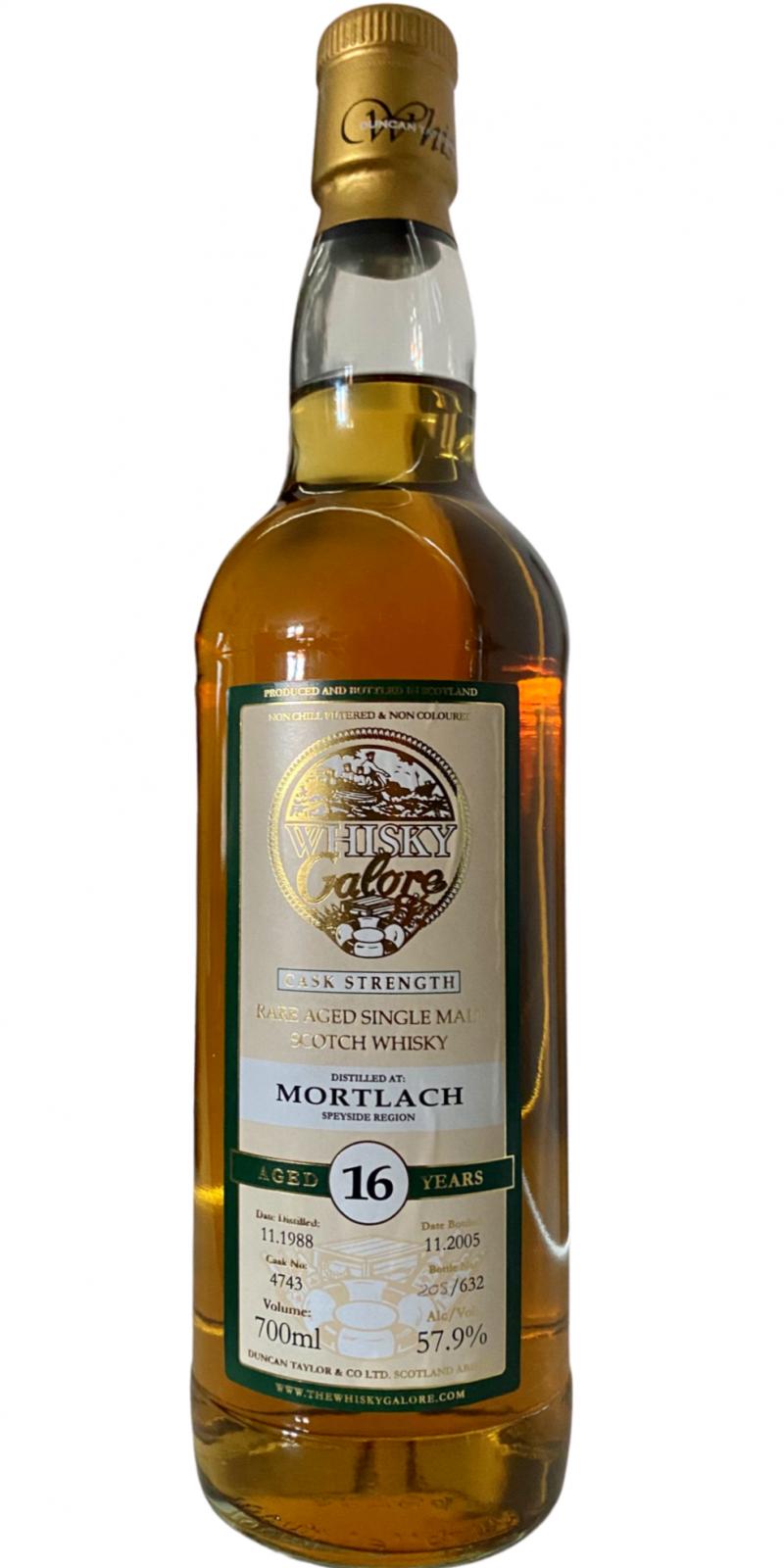 Mortlach 1988 DT