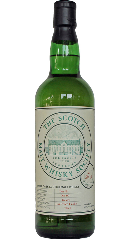 Teaninich 1984 SMWS 59.19 Raspberry coulis 59.4% 700ml
