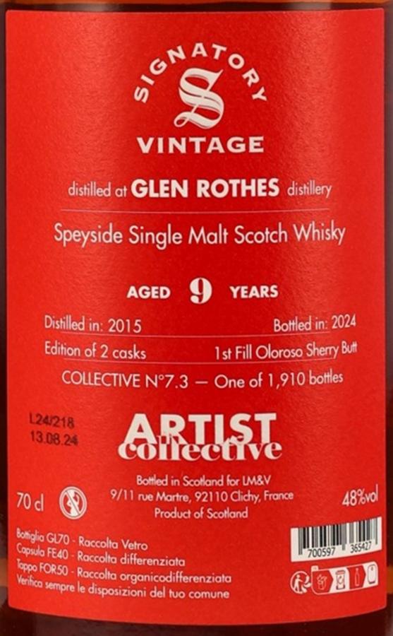 Glenrothes 2015 SV - Ratings and reviews - Whiskybase