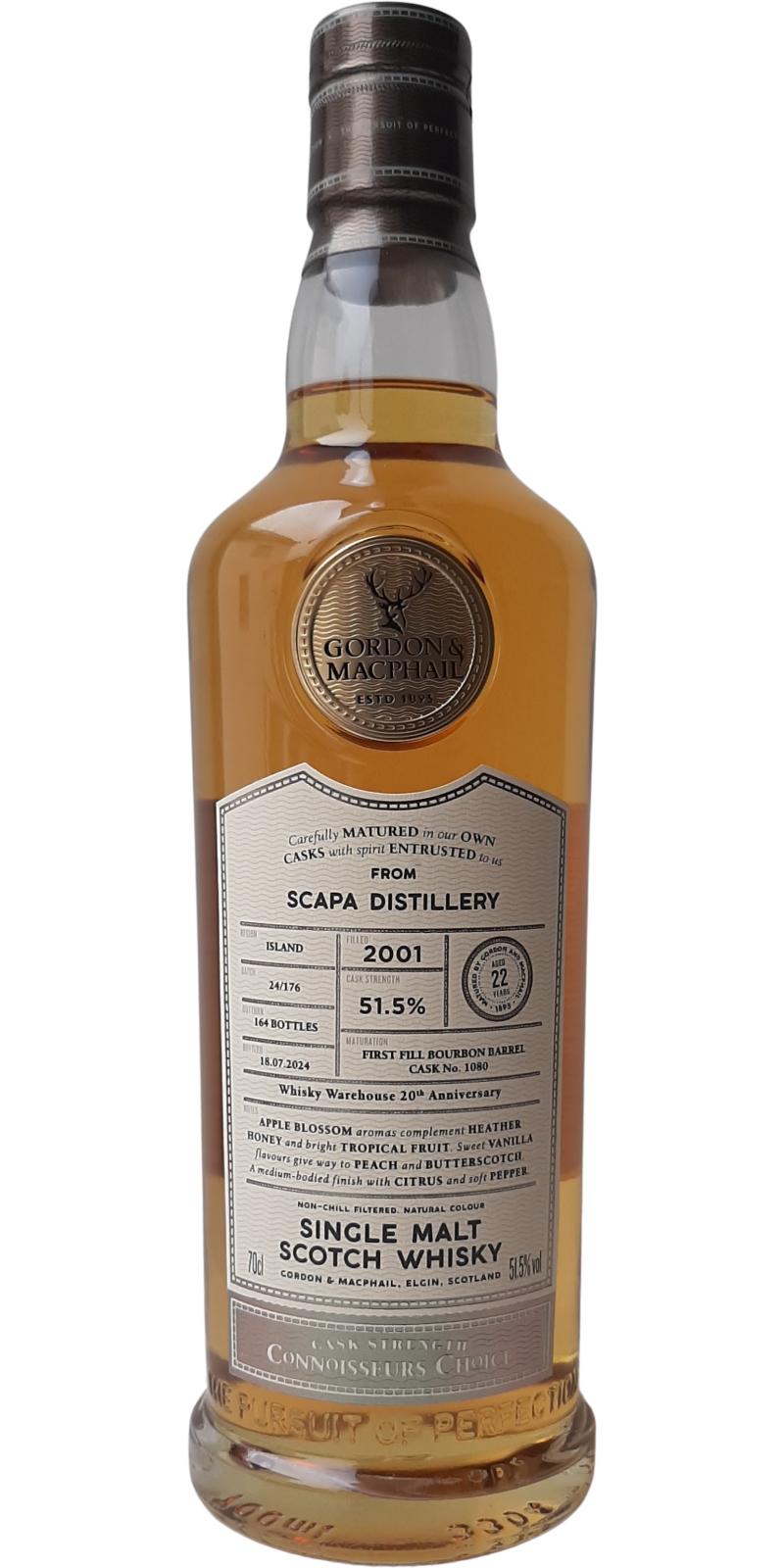 Scapa 2001 GM - Ratings and reviews - Whiskybase