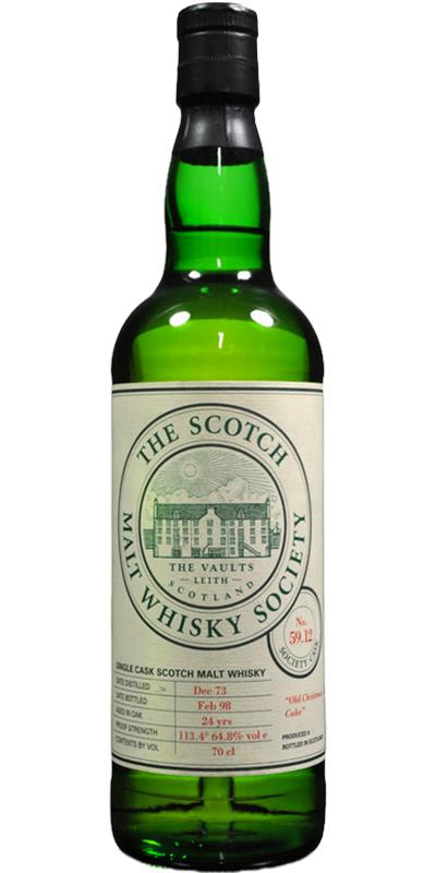 Teaninich 1973 SMWS 59.12 Old Christmas Cake 64.8% 700ml
