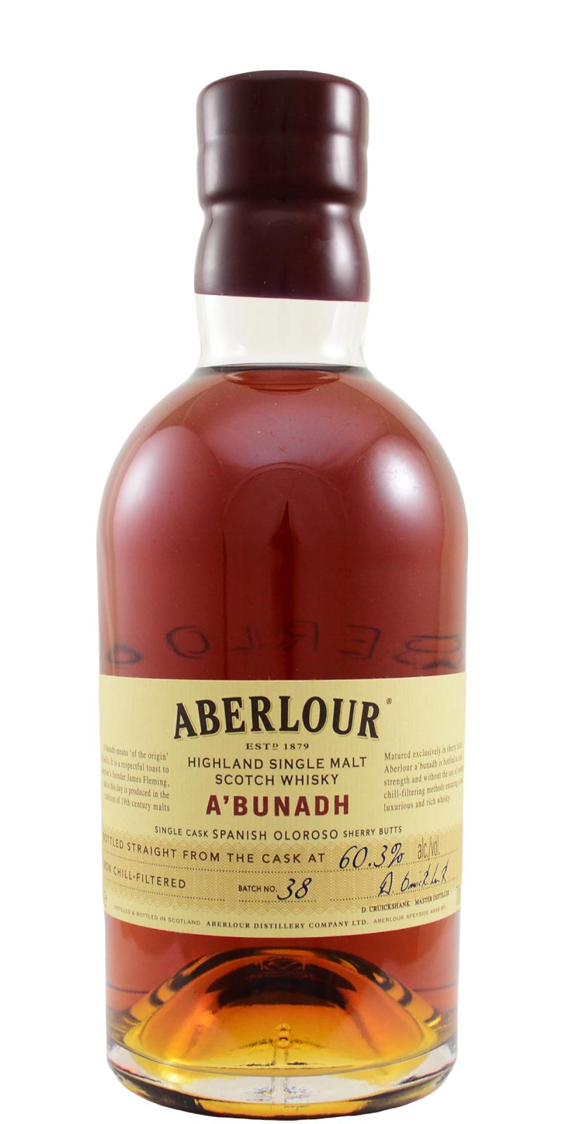 Aberlour A'bunadh batch #38