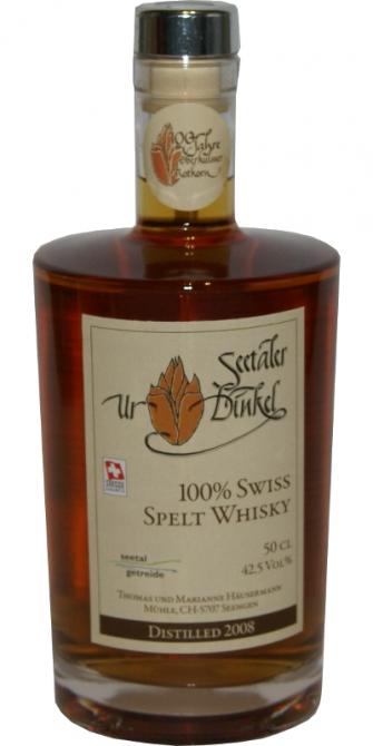 Seetaler Ur-Dinkel 2008 100% Swiss Spelt Whisky 42.5% 500ml