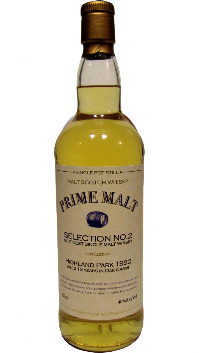 Highland Park 1990 DT Prime Malt Selection No.2 Oak Casks 40% 750ml