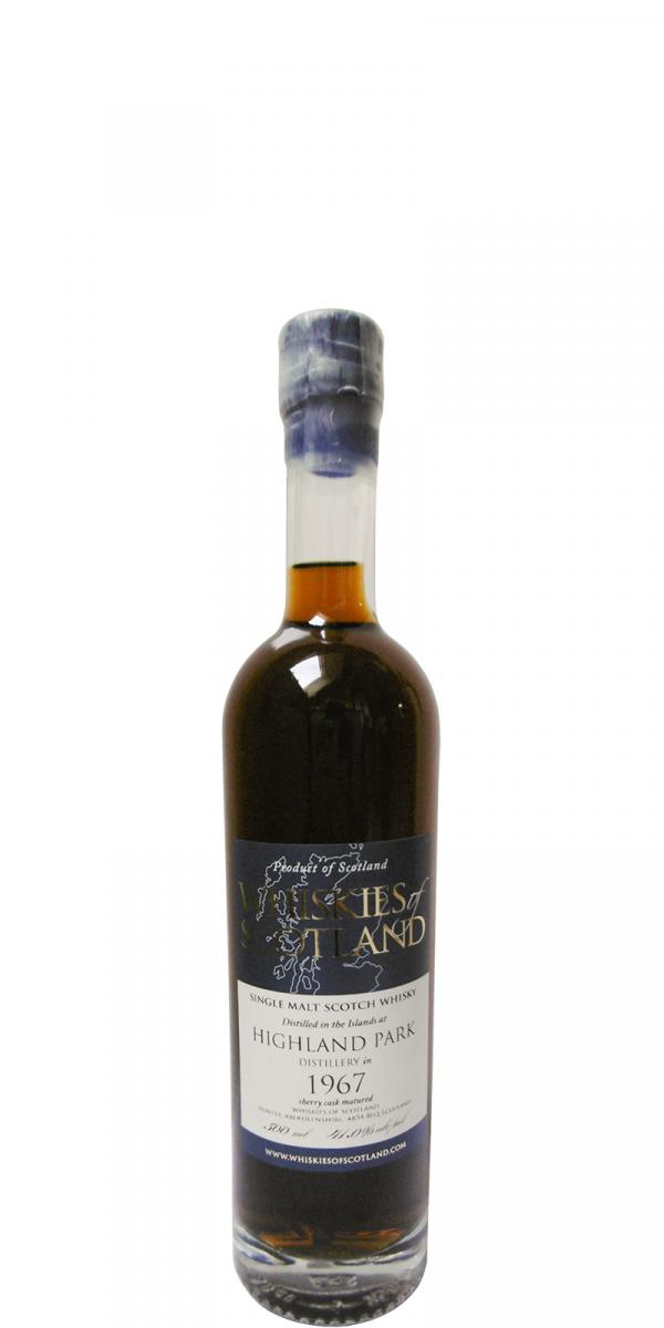 Highland Park 1967 SMD Whiskies of Scotland 41% 500ml