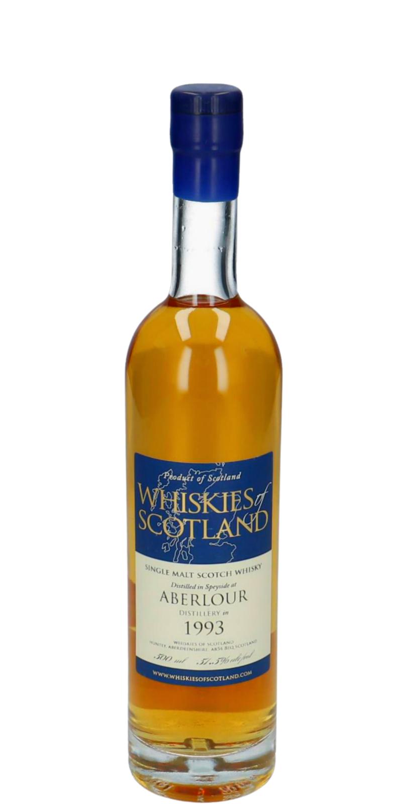 Aberlour 1993 SMD Whiskies of Scotland 51.5% 500ml
