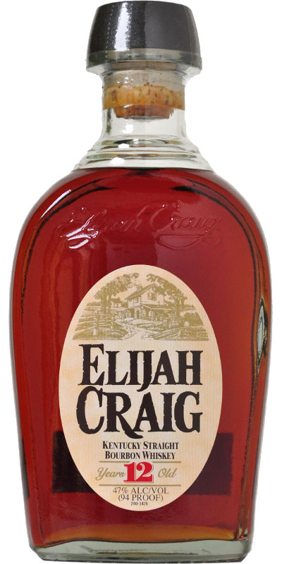 Elijah Craig 12yo American Oak Bourbon Street Wine and Spirits 47% 750ml