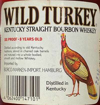 Wild Turkey 08-year-old - Ratings and reviews - Whiskybase