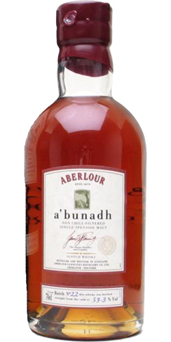 Aberlour A'bunadh batch #22