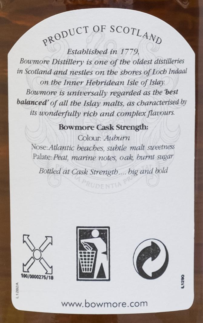 Bowmore Cask Strength