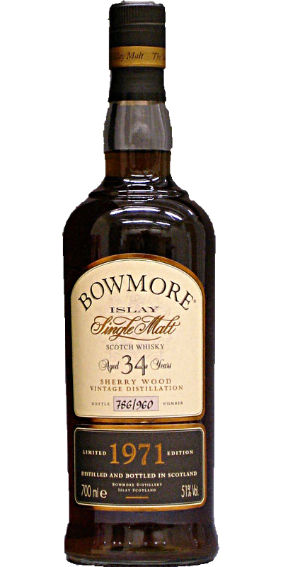 Bowmore 1971 - Ratings and reviews - Whiskybase