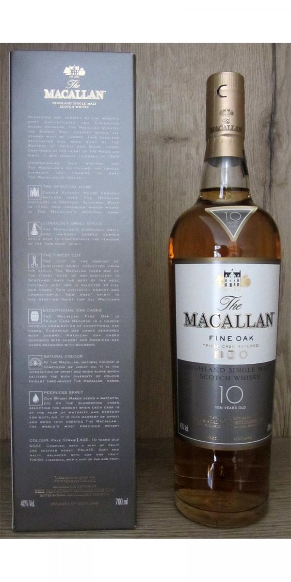 Macallan 10 Year Old Ratings And Reviews Whiskybase