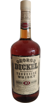 George Dickel 10-year-old