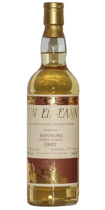 Bowmore 1992 De #4221 Divo SA 55.6% 700ml