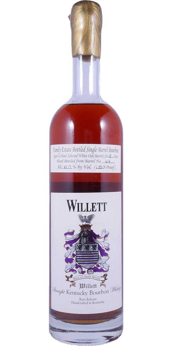 Willett 18yo Family Estate Bottled Single Barrel Bourbon #66 67.7% 750ml