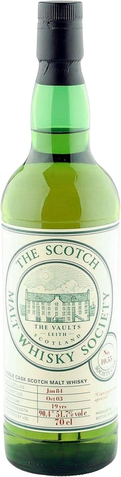 Bunnahabhain 1984 SMWS 10.55 Copy paper and apricots 51.7% 700ml
