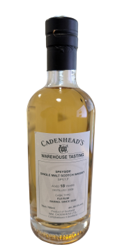 Speyside Single Malt Scotch Whisky 2008 CA