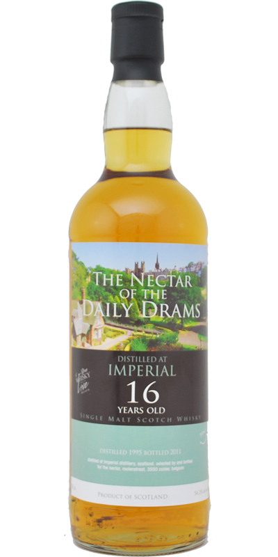 Imperial 1995 DD The Nectar of the Daily Drams First Fill Bourbon Cask 9th Whisky Live Spa Belgium 54.2% 700ml