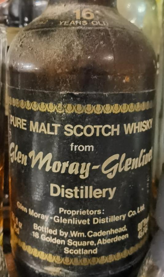 Glen Moray 1963 CA Dumpy Bottle 45.7% 750ml