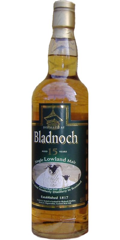 Bladnoch 1990 Handbottled at the Distillery Bourbon barrel #3326 55% 700ml