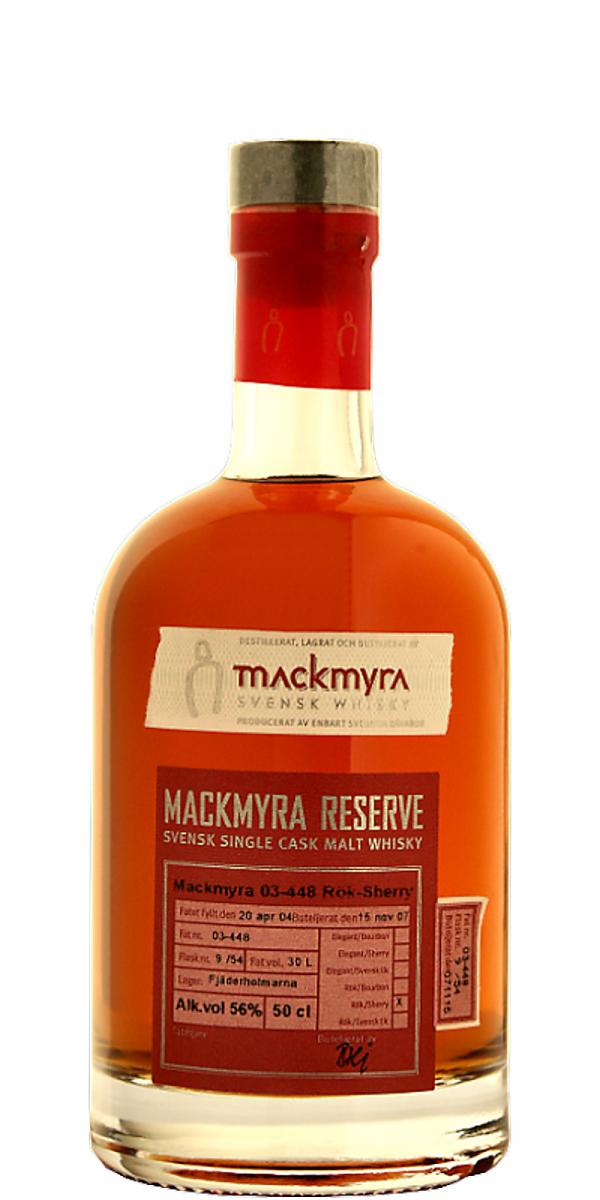Mackmyra 2004 Reserve Rok Sherry 03-448 56% 500ml
