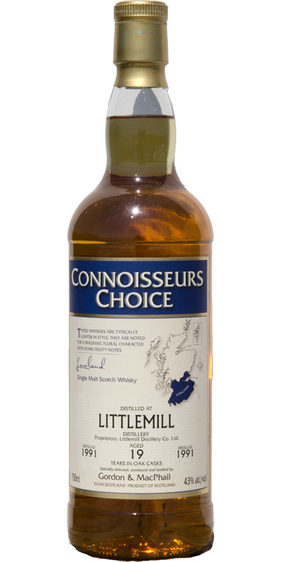 Littlemill 1991 GM Connoisseurs Choice 43% 750ml