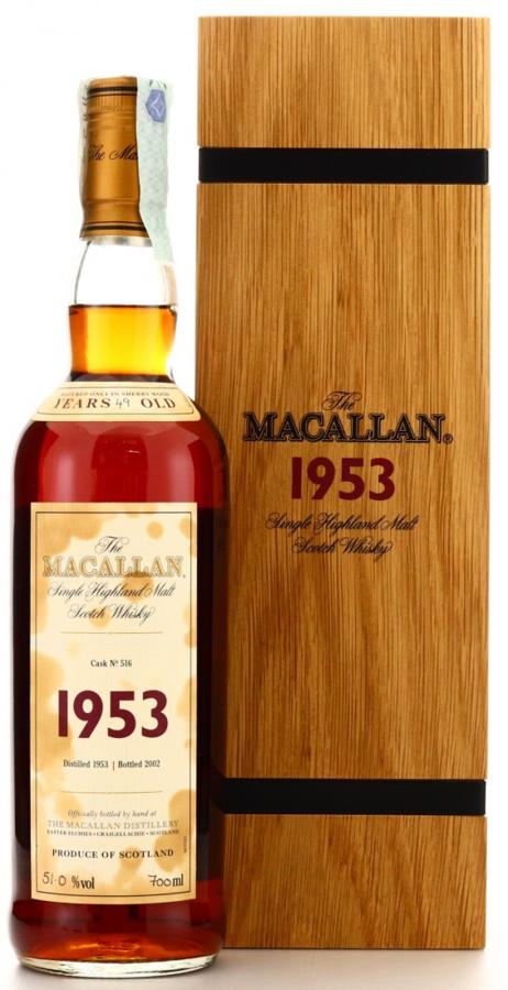 Macallan 1953 Fine & Rare 51% 700ml