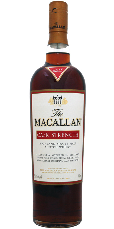 Macallan Cask Strength Ratings And Reviews Whiskybase