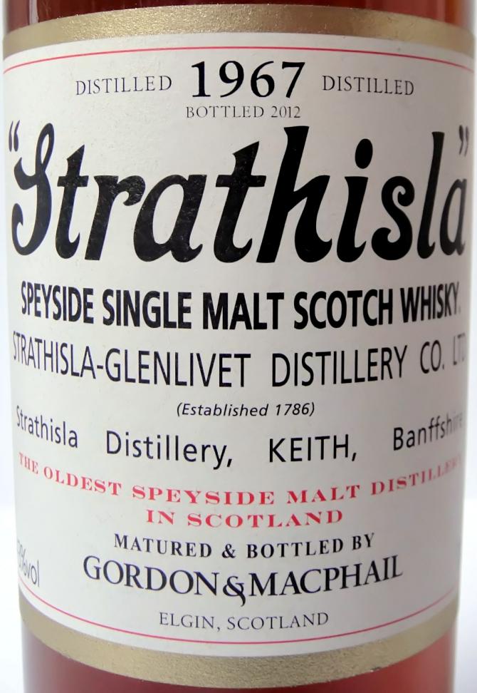 Strathisla 1967 GM - Ratings and reviews - Whiskybase