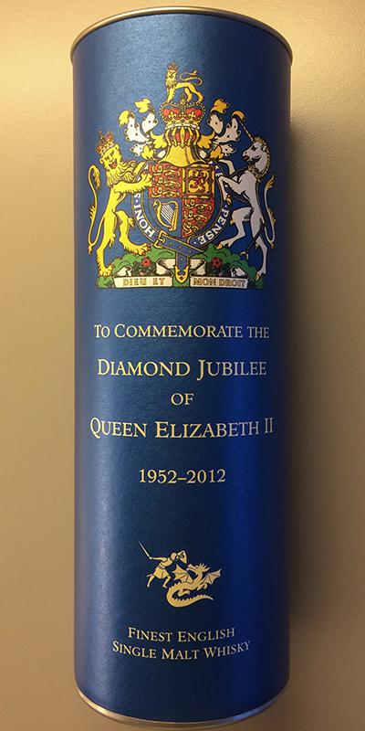 The English Whisky Diamond Jubilee of Queen Elizabeth II