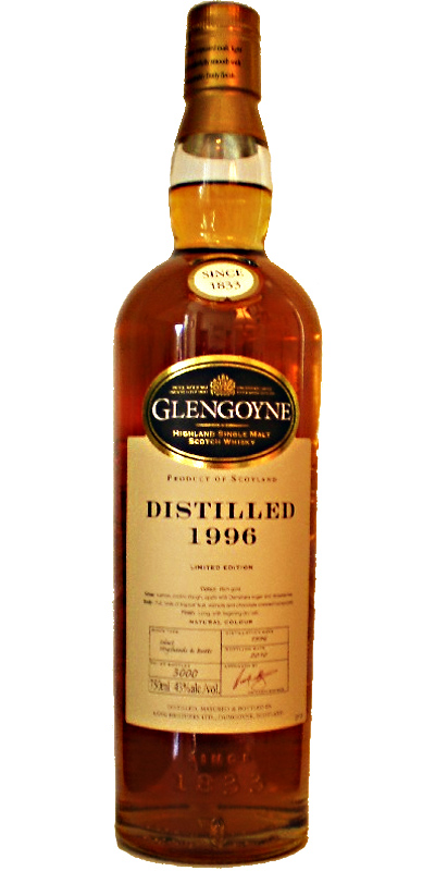 Glengoyne 1996 Limited Edition 43% 750ml