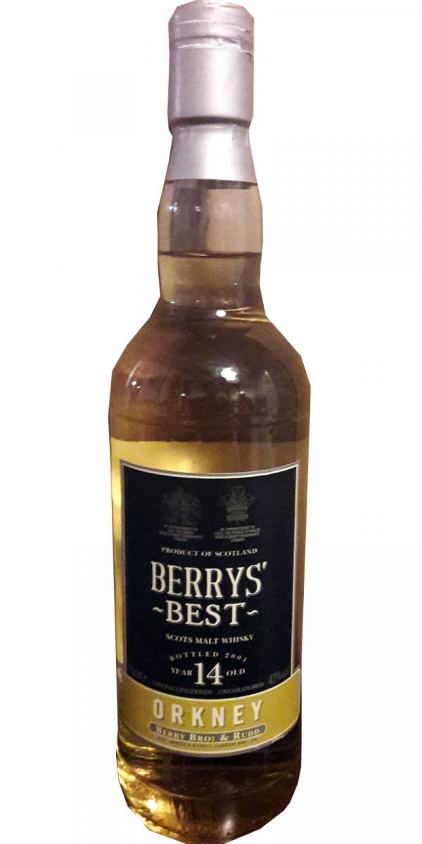 Berry's Best 14yo BR Orkney 46% 700ml