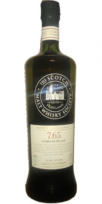Longmorn 1989 SMWS 7.65 A balm for the soul 2nd Fill ex-Sherry Butt 55.2% 700ml