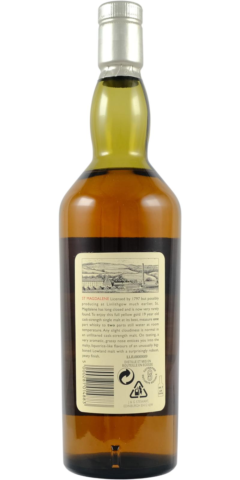 St. Magdalene 1979 - Ratings and reviews - Whiskybase