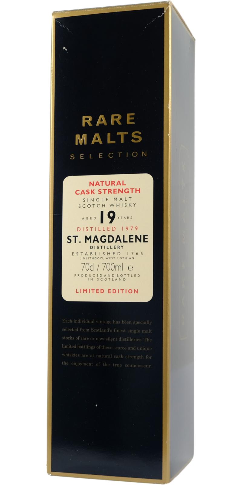 St. Magdalene 1979 - Ratings and reviews - Whiskybase