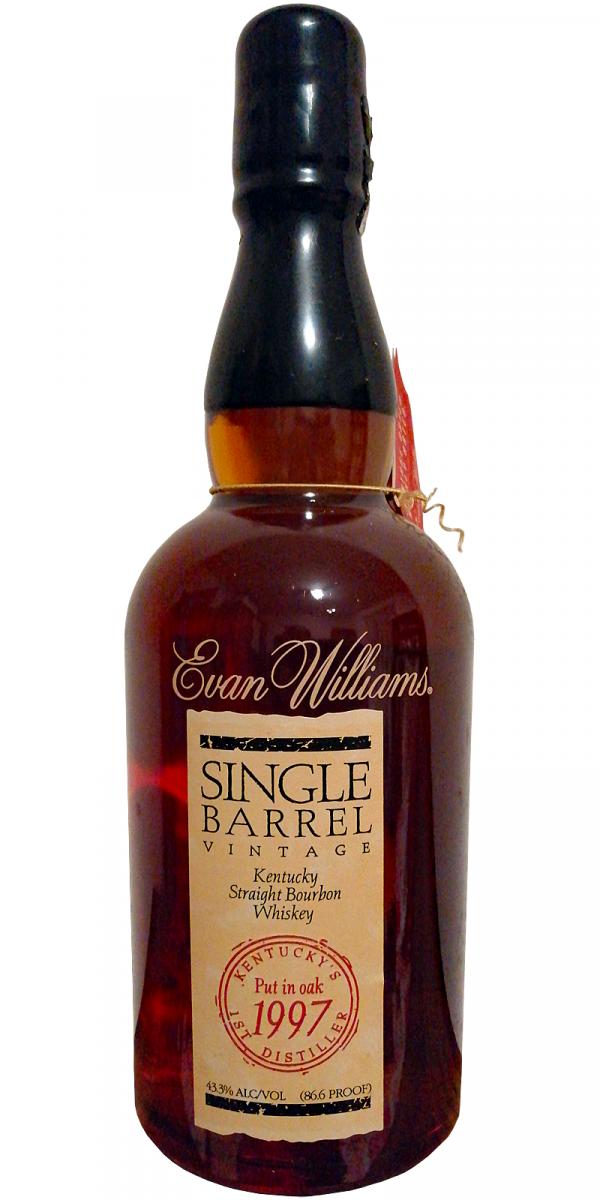 Evan Williams 1997 Single Barrel American Oak #556 43.3% 750ml