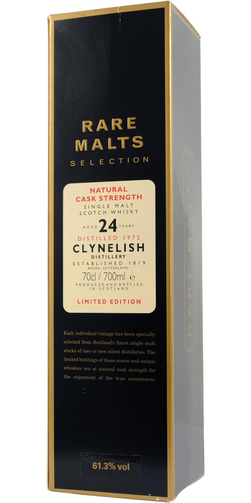 Clynelish 1972 - Ratings and reviews - Whiskybase