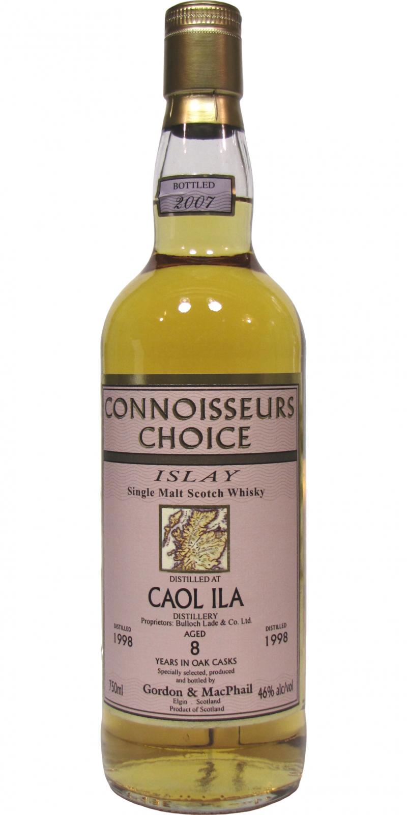 Caol Ila 1998 GM Connoisseurs Choice Oak Casks 46% 750ml