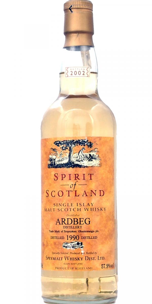 Ardbeg 1990 GM Spirit of Scotland Refill Sherry Hogshead #2759 57.9% 700ml