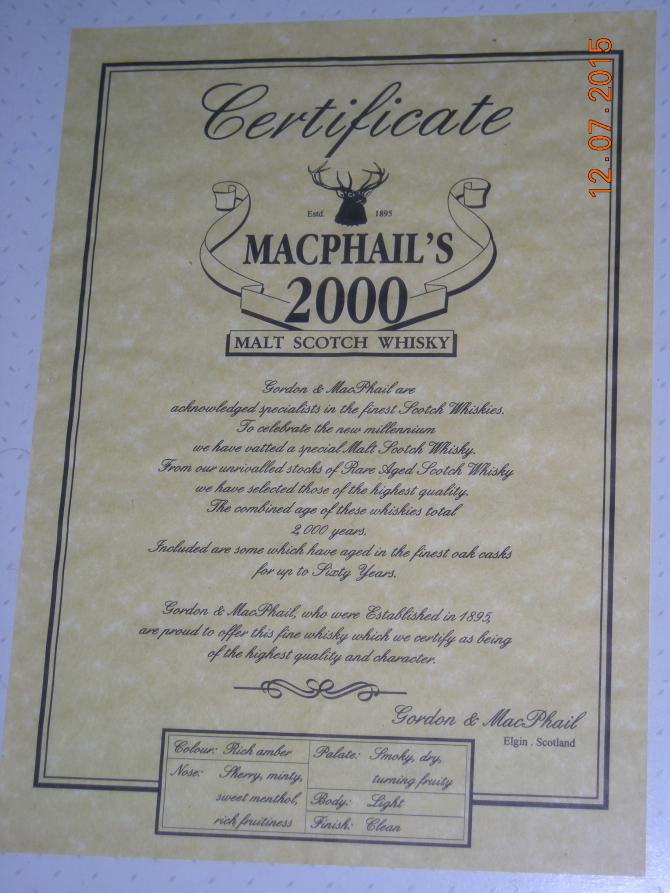 MacPhail's 2000 GM