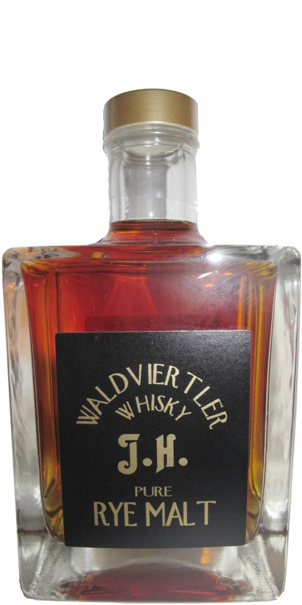 Waldviertler Whisky J.H. Pure Rye Malt L10/05 41% 700ml