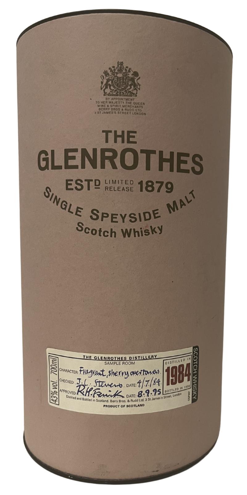 Glenrothes 1984
