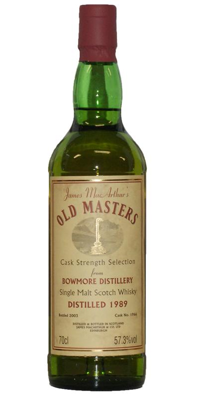 Bowmore 1989 JM Old Masters Cask Strength Selection #1966 57.3% 700ml