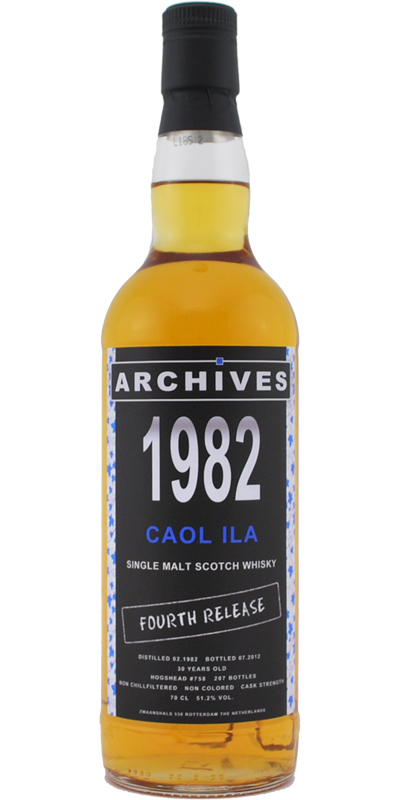 Caol Ila 1982 Arc 4th Release Bourbon Hogshead #758 51.2% 700ml