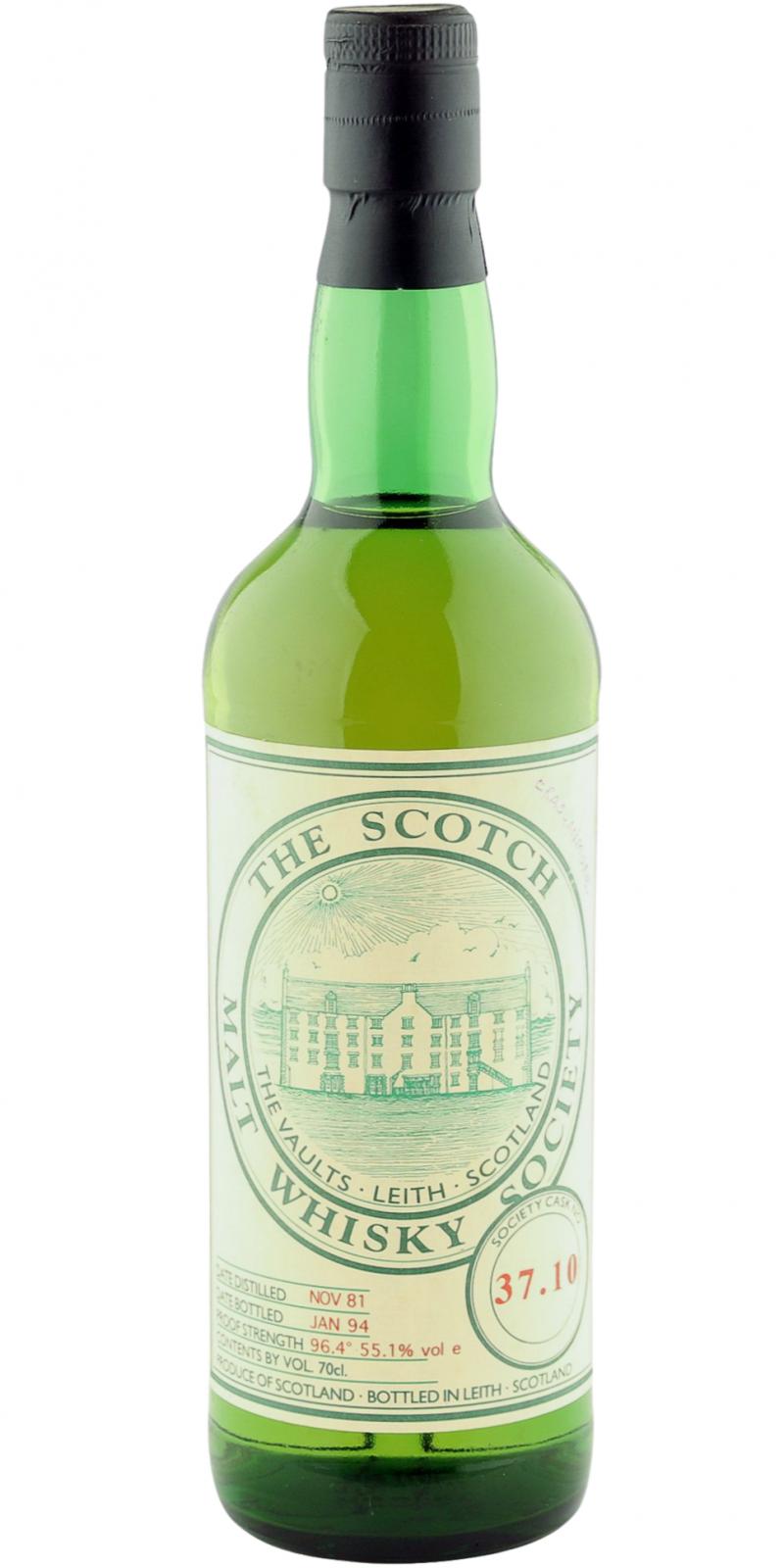 Cragganmore 1981 SMWS 37.10 55.1% 700ml