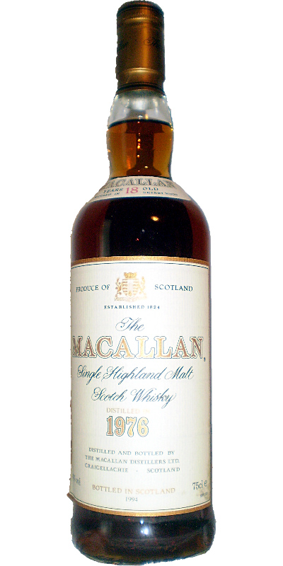Macallan 1976 Sherry Wood 43% 750ml