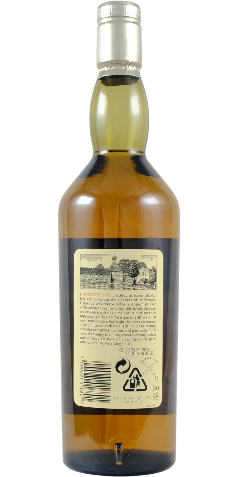 Linkwood 1975 - Ratings and reviews - Whiskybase