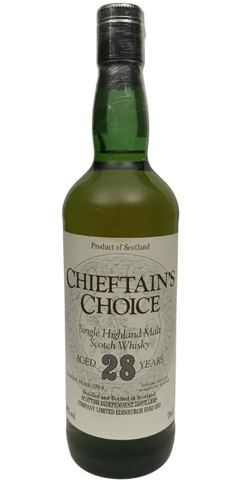 Longmorn 1964 IM Chieftain's Choice 50% 700ml